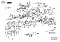 Bosch 0 601 581 242 GST 60 PB Orbital Jigsaw 240 V / GB Spare Parts GST60PB